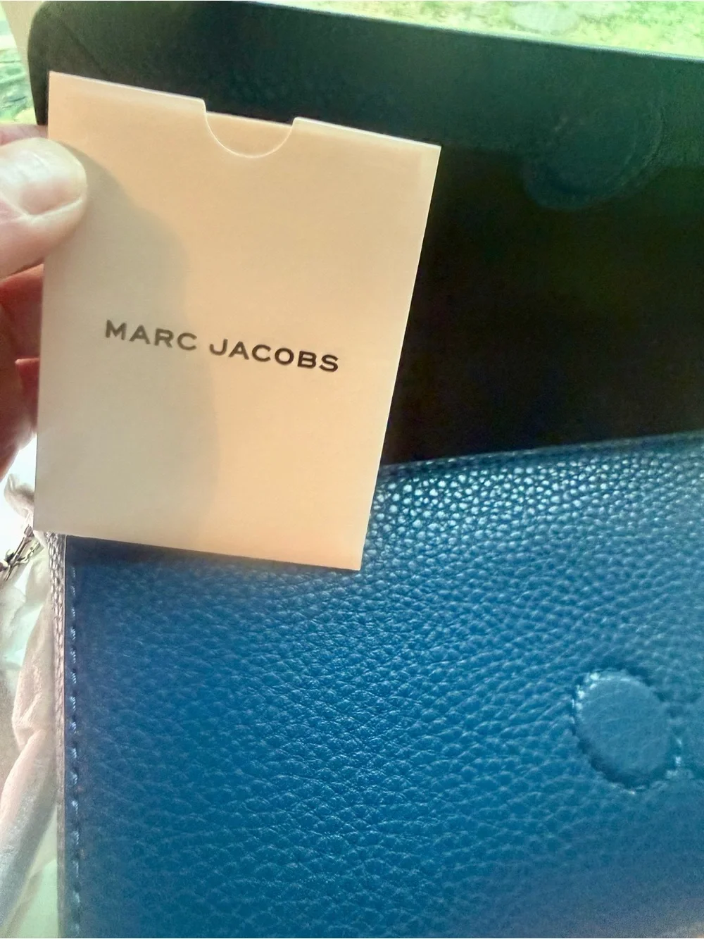 Marc Jacobs Navy Blue Leather crossbody - Picture 8 of 16